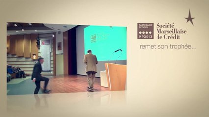 Société Marseillaise de Crédit remet un Trophée Vinoboss Montpellier 2012