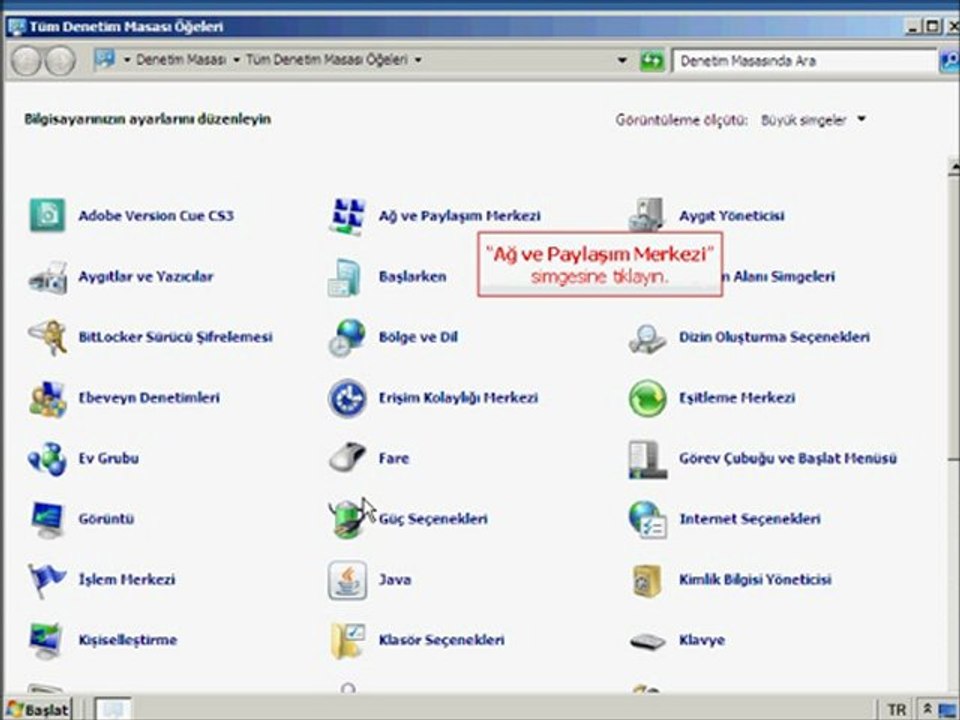 Adsl Yardım, DNS ve ip Ayarları Windows 7