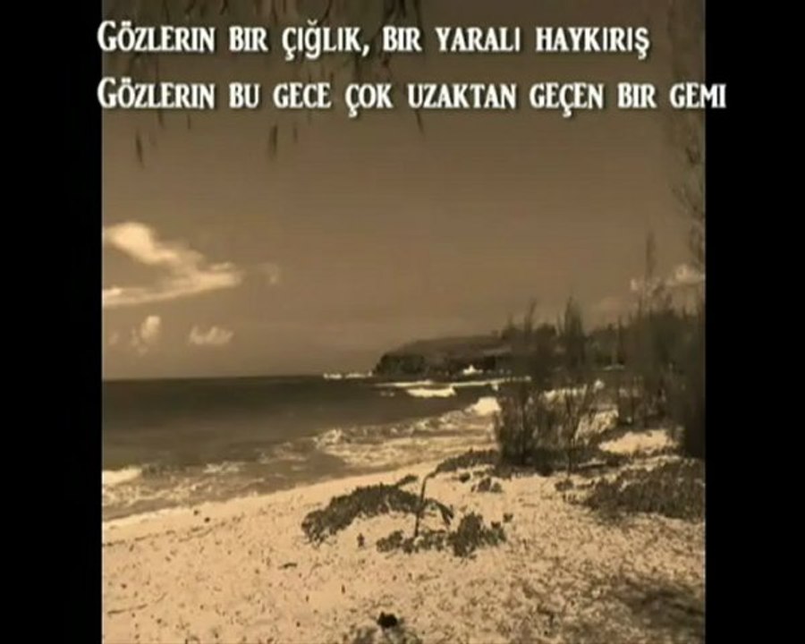 Gözlerin (Karaoke) (Enstrümantal) Harikaa -huzur veriyor..!