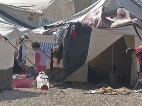 Syrian refugees in Jordan struggle with winter weather