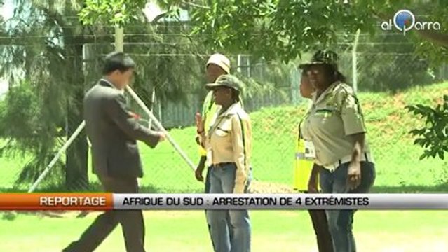 Afrique du Sud : Arrestation de quatre extrémistes