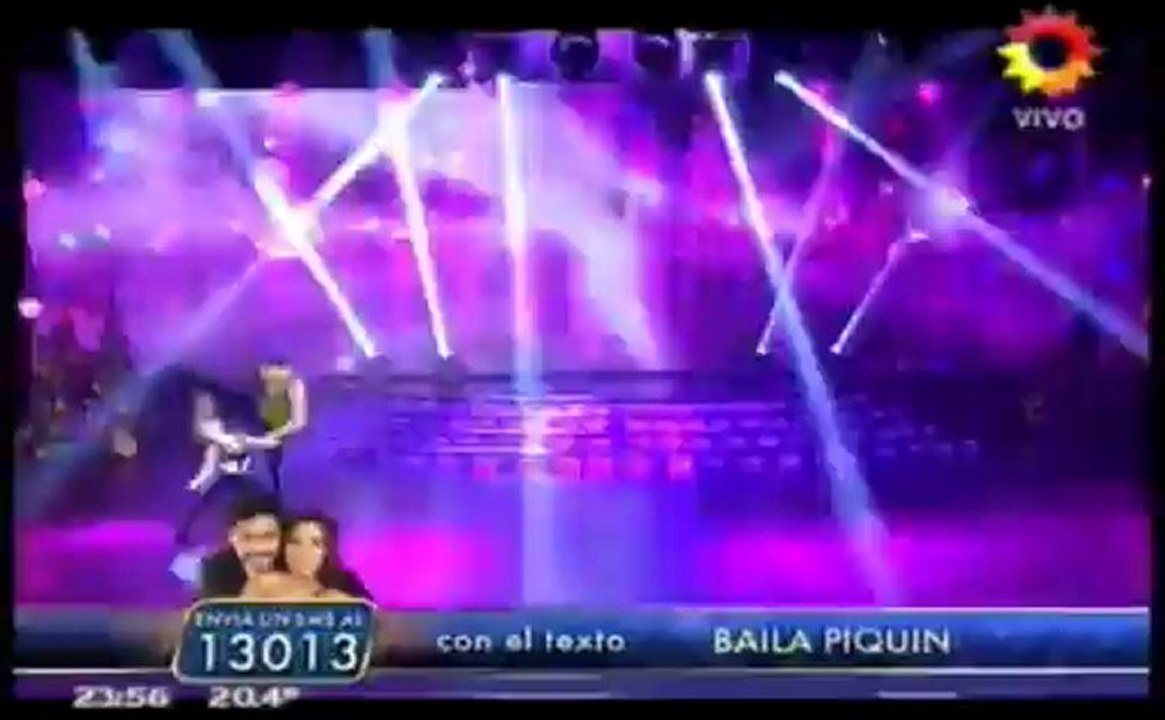 Semifinal Bailando 2012  Ultimo baile Hernan Piquin Vs Florencia Peña