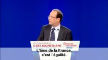 Francois Hollande Clip de officiel de campagne Presidentielles 2012