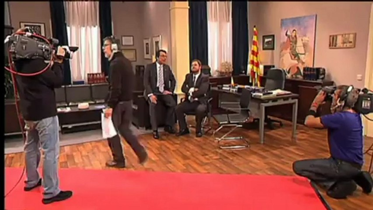 TV3 - Polònia - Mas i Junqueras trien consellers