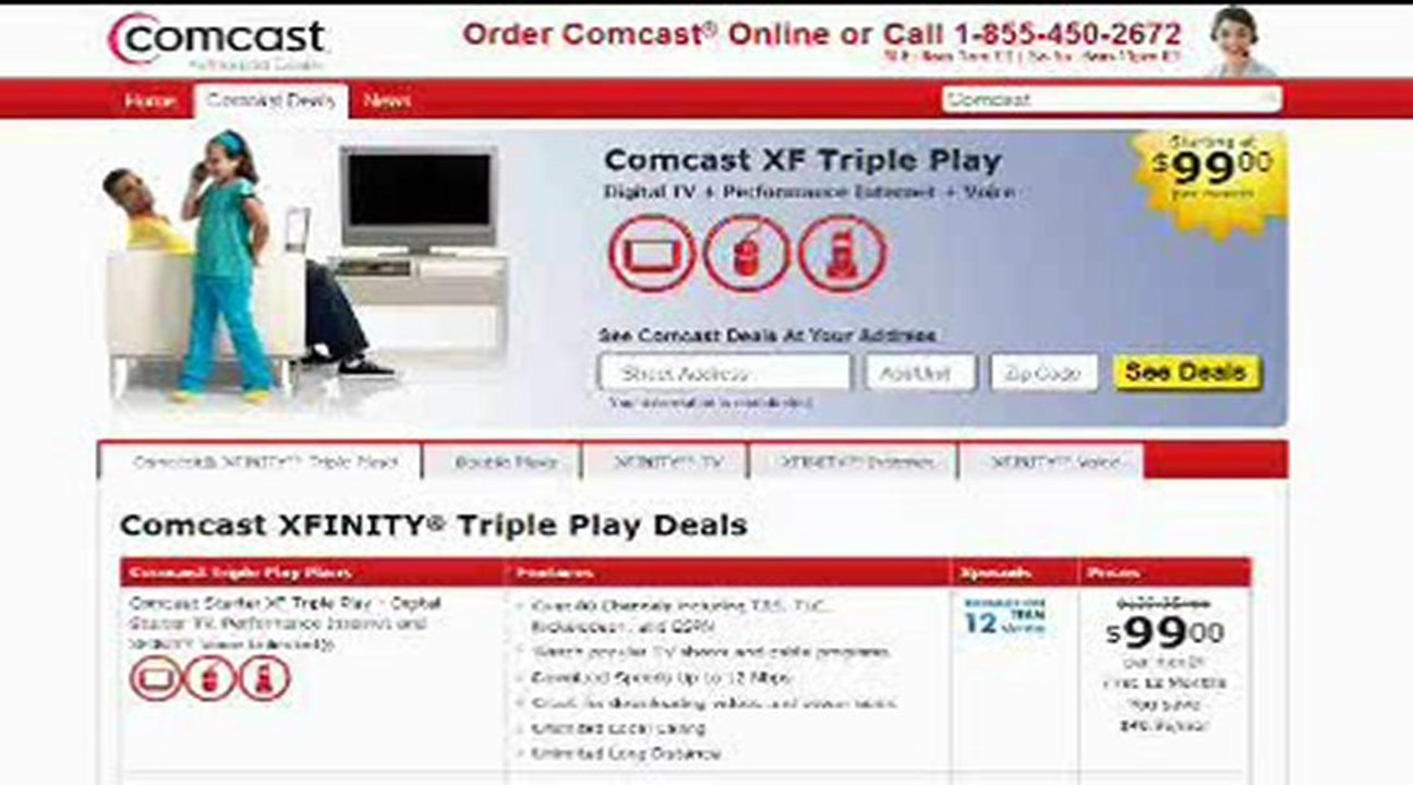 Relocating cable specials for Comcast in Los Angeles, CA