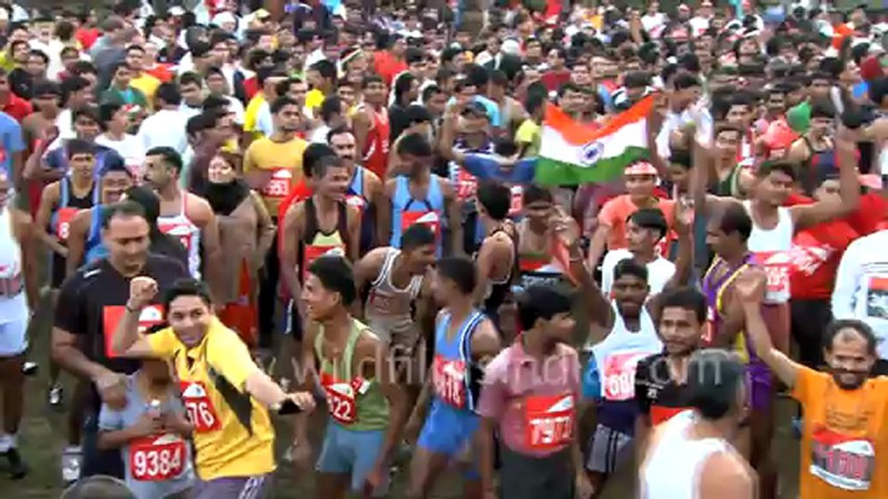1040.Half Marathon 2010, New Delhi.mov