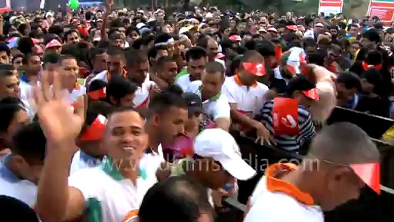 1041.Half Marathon 2010 in New Delhi .mov