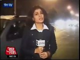 Aaj Tak reporter faces eve-teasing while reporting on Delhi gangrape case
