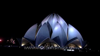 1214.Lotus Temple in Delhi.mov