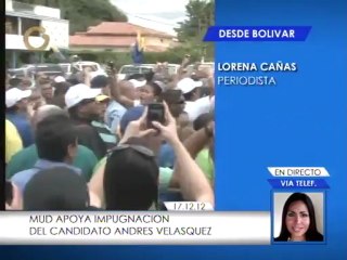 La MUD apoya impugnaciones electorales en el estado Bolívar