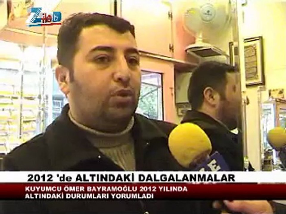 2012 de altındaki dalgalanmalar