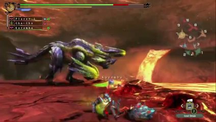 Monster Hunter 3 Ultimate Wii U - Brachydios Gameplay