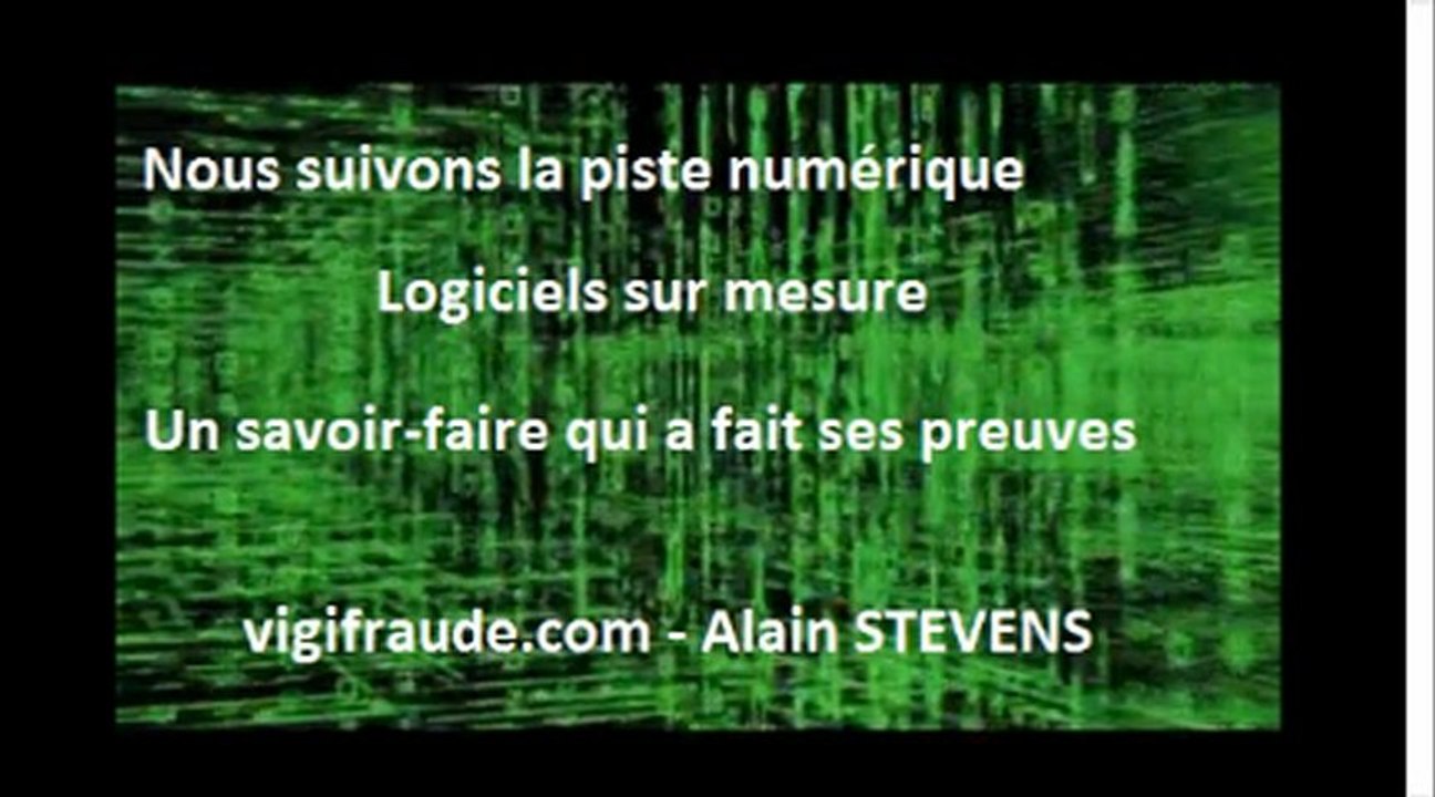 Diffamation , atteinte à la réputation, les outils d'identification informatiques. Alain STEVENS - Vigifraude