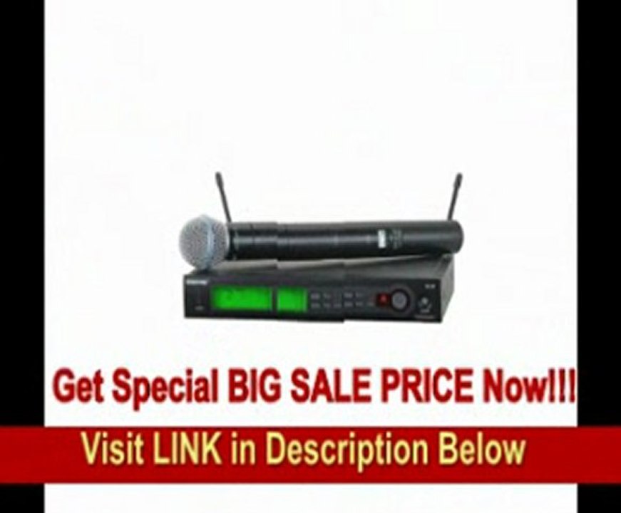 Shure SLX24/Beta58 Handheld Wireless System, J3