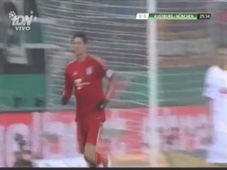 Augsburg Vs B. München 1-0 (DFB Pokal)