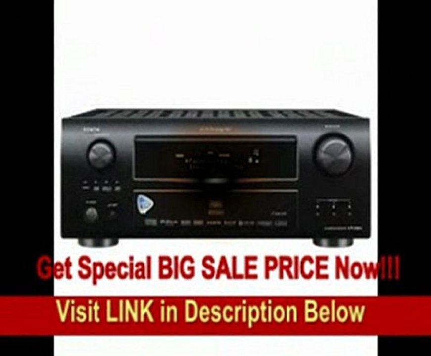 Denon AVR-3808CI 7.1-Channel Multizone Home Theater Receiver with Networking