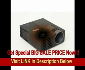 Dell M109s On-the-go DLP Projector - 50 ANSI lumens - SVGA (858 x 600) - Aspect Ratio: 4:3 - Contrast Ratio 800:1 - Pocket-sized