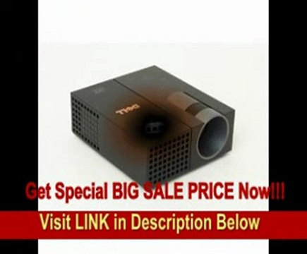 Dell M109s On-the-go DLP Projector - 50 ANSI lumens - SVGA (858 x 600) - Aspect Ratio: 4:3 - Contrast Ratio 800:1 - Pocket-sized