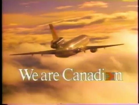 Canadian Airlines We Are Canadian 1987
