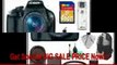 Canon EOS Rebel T3 12.2 MP Digital SLR Camera Body & EF-S 18-55mm IS II Lens with 75-300mm III Lens + 16GB Card + Battery + Backpack Sling Case + (2) Filters + Cleaning Kit