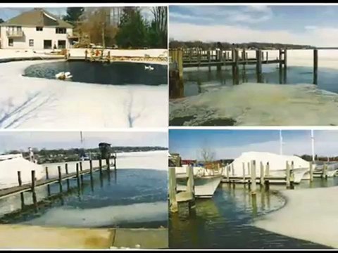 Dock and Pier Deicer for salt or fresh water