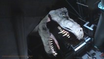 Jurassic Park In The Dark On-ride Front Seat (HD POV) Halloween Horror Nights 2012 Universal Studios