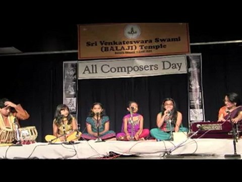 SRI VENKATESWARASWAMY TEMPLE: ACD MUSIC FESTIVAL: VAISHALI DHANDE'S YAMAN