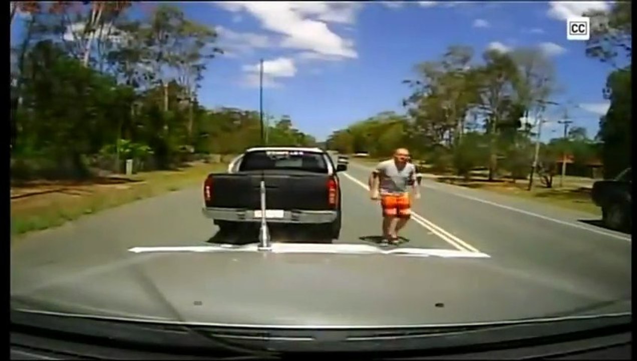 Incroyable Road Rage en Australie