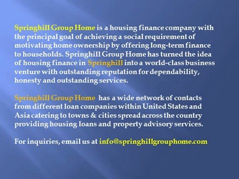 Springhill Group Korea - Springhill Group Home