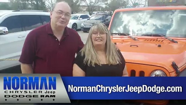 Robert and Cathy buys Jeep from Sales Representative | Norman Chrysler Jeep Dodge