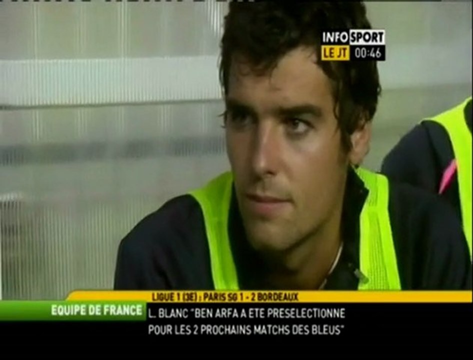 PSG-Bordeaux 1-2 août 2010