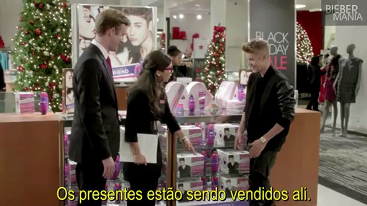 Justin Bieber Bloopers from Macy's presents 'What's In Store - LEGENDADO