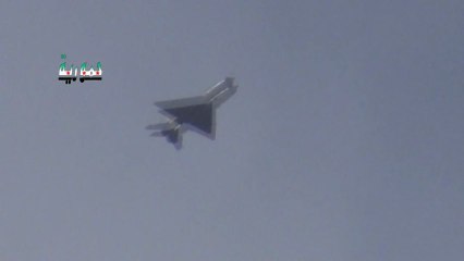 Syrian Army Mig-21 Dropping Two Bombs 18 12 2012