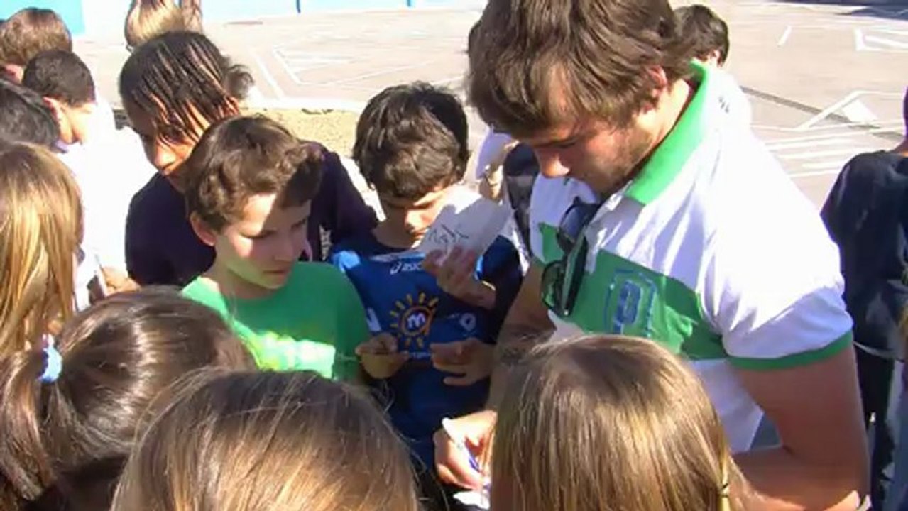 18e jour du calendrier de l'avent :Benoit Paillaugue retourne à l'école