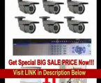 Complete High End 8 Channel Real Time (1TB HD) HDMI FULL D1 DVR Security Camera CCTV Surveillance System Package w/ (6) Pack of 1/3 Sony Exview HAD CCD II with Effio-E DSP Devices, 700TVL, 2.8~12mm Varifocal Lens, 72pcs IR LED, 164 feet IR Distance Outdoo
