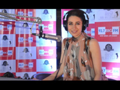 Karisma Kapoor Debuts As RJ For 92.7 BIG FM !