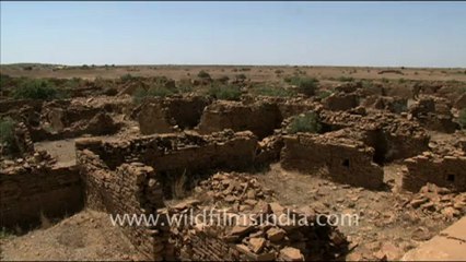 1638.The abandoned Village Kuldhara, Rajasthan.mov