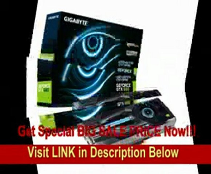 Gigabyte GeForce GTX 680 Video Card GV-N680D5-2GD-B