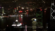 1689.Hong Kong night view from The Peak.mov