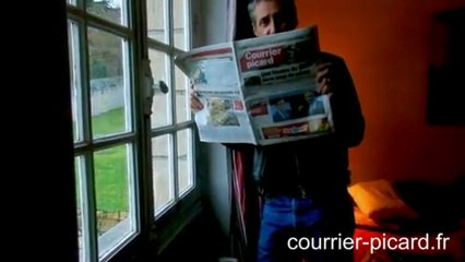 De Caunes, le Courrier picard et les nouvelles du monde