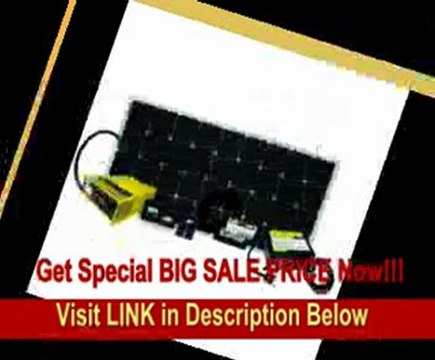 Go Power! Weekender SW Complete Solar and Inverter System with 155 Watts of Solar