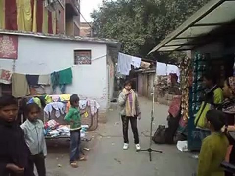 Gospel open air preaching by Glory Daniels