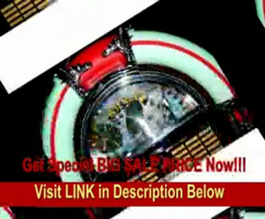 Crosley iJuke Deluxe II CR12-2-ST12 iPod MP3 CD Jukebox with Storage Base Stand