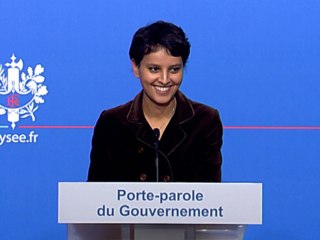 Point de presse du 19 décembre 2012 de Najat Vallaud-Belkacem