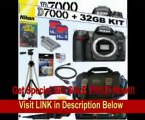 Nikon D7000 16.2MP DX-Format CMOS Digital SLR Camera (Body)   32GB Deluxe Accessory Kit
