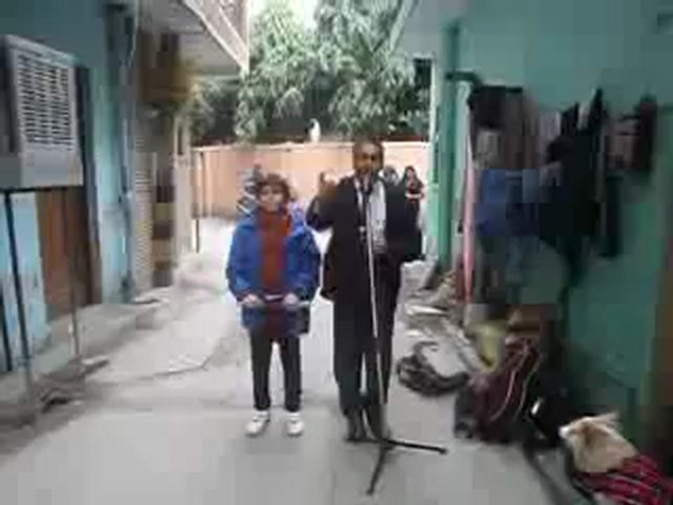 Gospel Open air Preaching by "Evangelist Hemant & daughter Glory Daniels