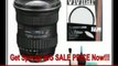 Tokina 11-16mm f/2.8 AT-X Pro DX Zoom Digital Lens + UV Filter + Cleaning Kit for Canon Rebel XS, XSi, T1i, T2i, EOS 50D, 60D, 7D Digital SLR Cameras