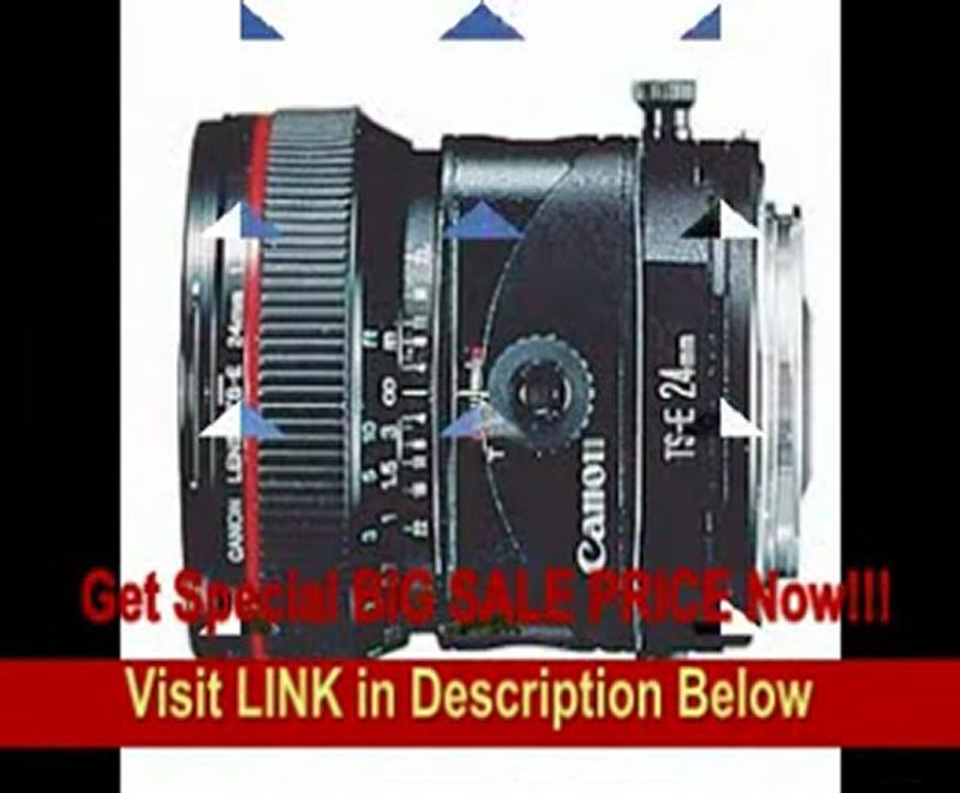 Canon TS-E 24mm f/3.5L Tilt Shift Lens for Canon SLR Cameras5 usedfrom$800.00(8)
