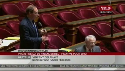SEANCE,Projet de loi de finances rectificative pour 2012