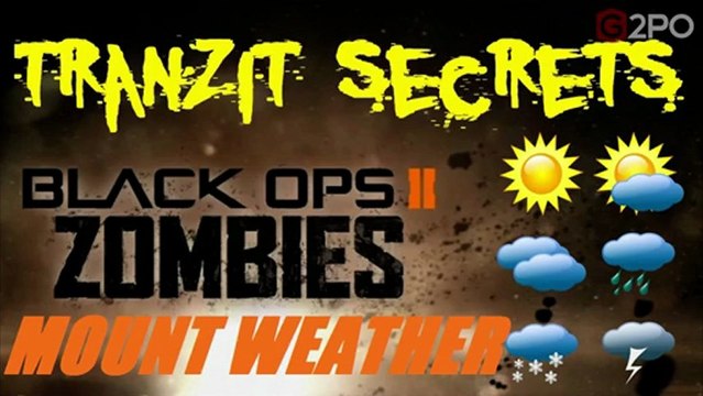 Tranzit Zombies Secrets: Mount Weather and the REAL Town Location?
